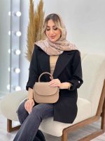 مانتو دو جیب آستین پاگن کد 4340 - تصویر 17