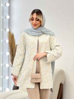 مانتو ژاکارد مغزی دوزی کد 4474 - تصویر 6