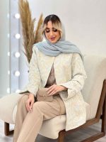 مانتو ژاکارد مغزی دوزی کد 4474 - تصویر 18