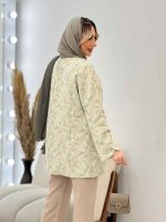 مانتو ژاکارد مغزی دوزی کد 4474 - تصویر 17
