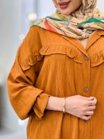 مانتو کراش آستین چین کد 4473 - تصویر 5
