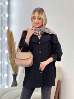 مانتو کراش آستین چین کد 4473 - تصویر 4
