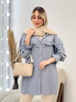 مانتو کراش آستین چین کد 4473 - تصویر 25