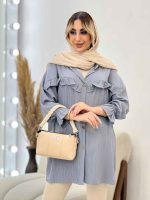 مانتو کراش آستین چین کد 4473 - تصویر 9
