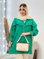 مانتو کراش آستین چین کد 4473 - تصویر 8
