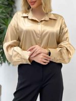 شومیز ساتن سلین کد 4438