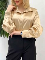شومیز ساتن سلین کد 4438 - تصویر 33