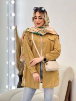 مانتو دو جیب پیله کد 4345 - تصویر 25