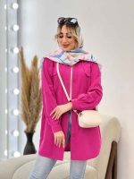 مانتو دو جیب پیله کد 4345 - تصویر 4