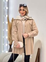 مانتو دو جیب پیله کد 4345 - تصویر 24