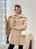 مانتو دو جیب پیله کد 4345 - تصویر 26