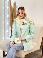مانتو مازراتی یقه انگلیسی تک جیب کد 4424 - تصویر 26