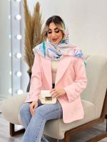مانتو مازراتی یقه انگلیسی تک جیب کد 4424 - تصویر 32
