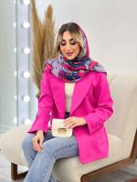 مانتو مازراتی یقه انگلیسی تک جیب کد 4424 - تصویر 23
