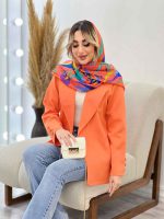 مانتو مازراتی یقه انگلیسی تک جیب کد 4424 - تصویر 22
