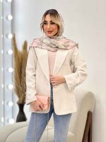 مانتو مازراتی یقه انگلیسی تک جیب کد 4424 - تصویر 33
