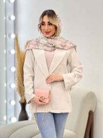 مانتو مازراتی یقه انگلیسی تک جیب کد 4424 - تصویر 10