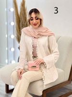 مانتو گلدوزی منگوله دار کد 4437 - تصویر 21