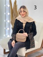 مانتو گلدوزی منگوله دار کد 4437 - تصویر 22