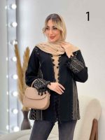 مانتو گلدوزی منگوله دار کد 4437 - تصویر 20