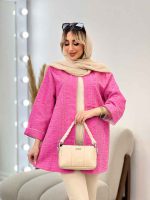 مانتو دوخت دار مغزی دوزی کد 4487 - تصویر 9