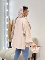 مانتو مازراتی کیف دار کد 4425 - تصویر 12