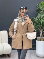 مانتو کتان جیب کج کد 4445 - تصویر 21