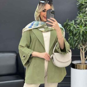 مانتو لینن پشت پیله دو پاگن کد 4478