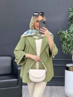 مانتو لینن پشت پیله دو پاگن کد 4478 - تصویر 12