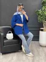 مانتو لینن پشت پیله دو پاگن کد 4478 - تصویر 18