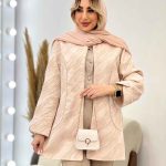 مانتو ژاکارد جلو باز کد 4500