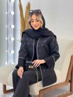 مانتو آستین آینه دوزی کد 4363 - تصویر 12