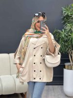 مانتو لینن ده دکمه کد 4454 - تصویر 13