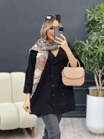مانتو لینن ده دکمه کد 4454 - تصویر 12