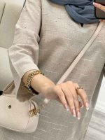 مانتو لینن نچرال یقه دار کد 4508 - تصویر 7