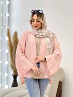 مانتو دوخت دار بغل چاک کد 4488 - تصویر 4