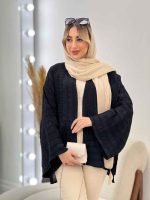 مانتو دوخت دار بغل چاک کد 4488 - تصویر 6