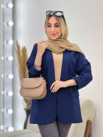 مانتو مازراتی یقه آرشال کد 4387 - تصویر 6