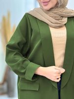 مانتو مازراتی یقه آرشال کد 4387 - تصویر 19