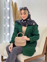 مانتو مازراتی یقه آرشال کد 4387 - تصویر 12