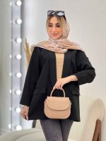 مانتو مازراتی یقه آرشال کد 4387 - تصویر 11