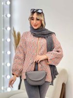 مانتو دوخت دار مغزی دوزی کد 4514 - تصویر 16