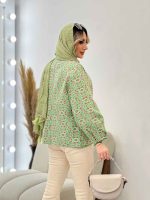 مانتو دوخت دار مغزی دوزی کد 4514 - تصویر 14