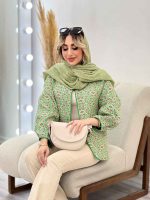 مانتو دوخت دار مغزی دوزی کد 4514 - تصویر 18