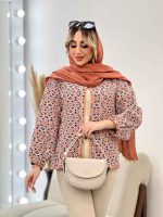 مانتو دوخت دار مغزی دوزی کد 4514 - تصویر 3