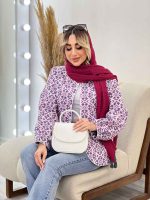 مانتو دوخت دار مغزی دوزی کد 4514 - تصویر 17
