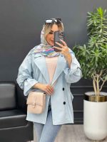 مانتو لینن آستین گت کد 4483 - تصویر 16