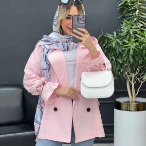 مانتو لینن آستین گت کد 4483