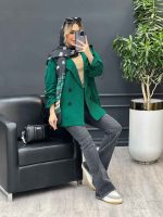 مانتو لینن آستین گت کد 4483 - تصویر 12