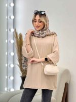 مانتو کراش یقه چاک کد 4506 - تصویر 23